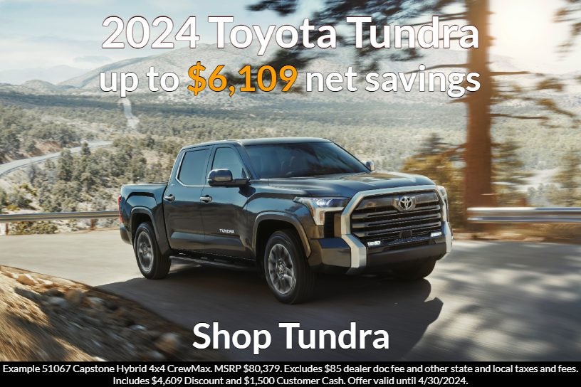 2024 Toyota Tundra capstone for sale