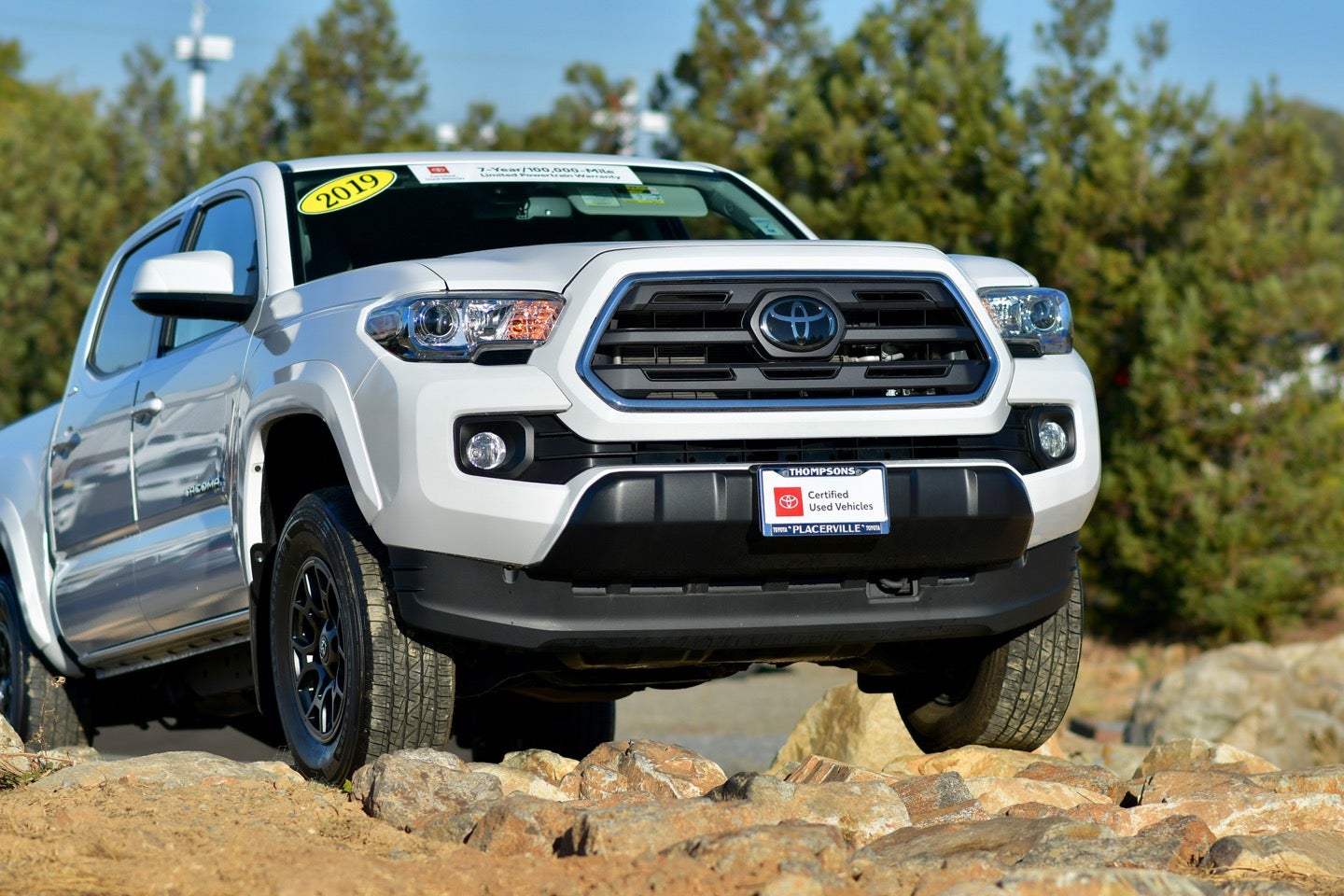 toyota tacoma off-roading placerville
