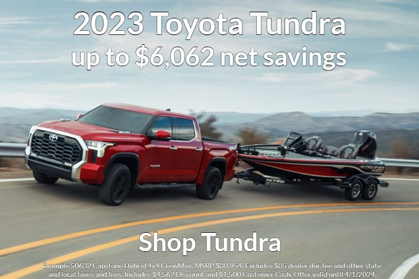 new Toyota Tundra for sale Folsom