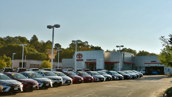 thompsons toyota is a placerville toyota car dealer